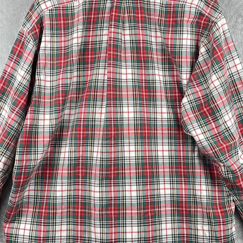 Ralph Lauren Blaire Button Down Shirt Men's XL Multicolor‎ Plaid Preppy Holiday - Picture 6 of 9